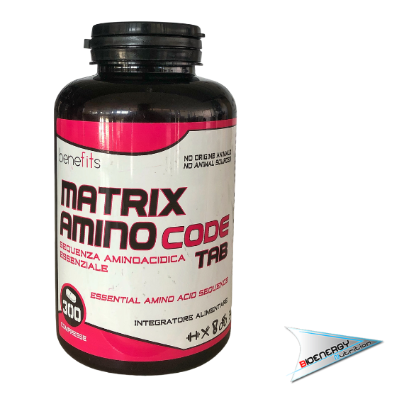 Benefits - Fitness Experience - MATRIX AMINO CODE TABS (Conf. 300 tabs) - 